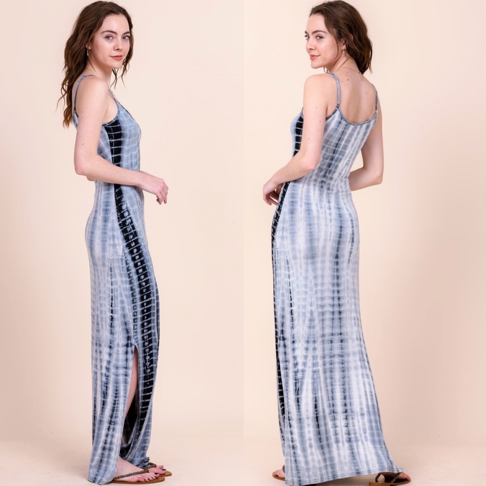 ⭐️⭐️FIVE STARS⭐️⭐️ Tie-Dye Maxi Slip Dress